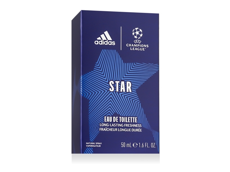 Adidas Uefa Champions League Star Edition Eau De Toilette 50 Ml (Man)