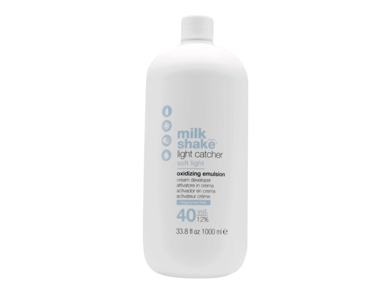 Milk Shake Milk Shake, Light Catcher, Lightening, Hair Oxidant Lotion, 12, 40 Vol, 1000 Ml For Women
