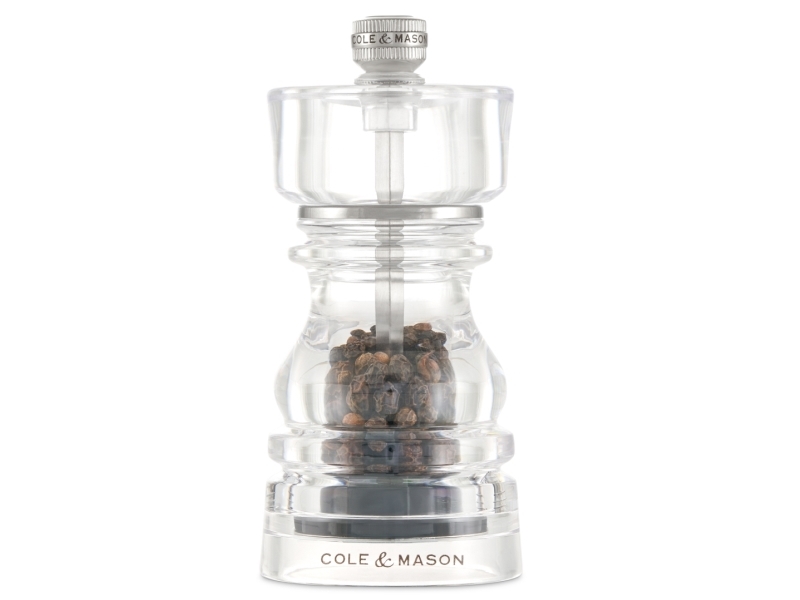 Cole&Mason Cole & Mason London Pfeffermühle, Acryl 13 Cm