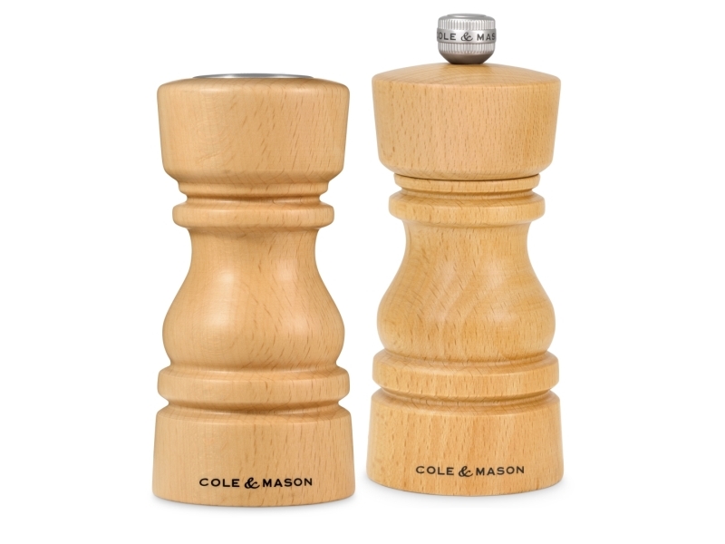Cole&Mason Cole & Mason London Saltstrø Og Peberkværn, Træ 13Cm