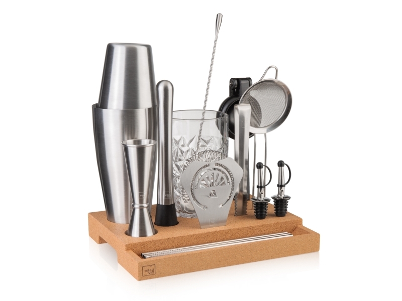 VACUVIN Cocktail sæt Master, BAR IN A BOX 16 dele VACU VIN®