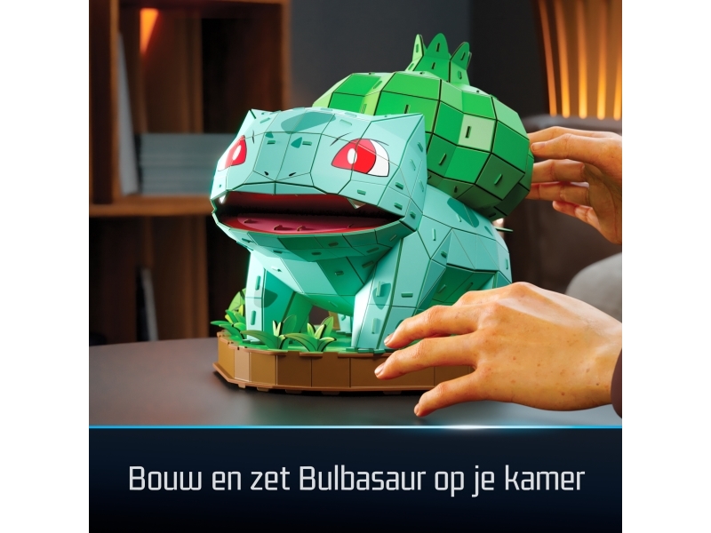 4D Puzzles Puslespil - Pokémon - 23,9 cm - Bulbasaur