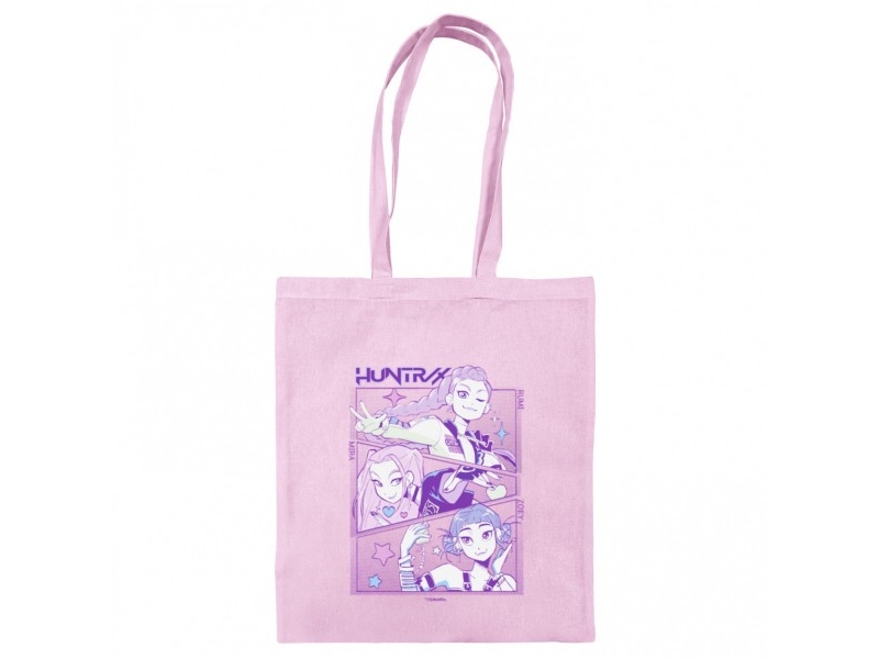 Kids Euroswan Krepšys bawełniana rožinė k-pop demon hunters | Hälsa - Tillbehör - Sportväskor | GameStuff