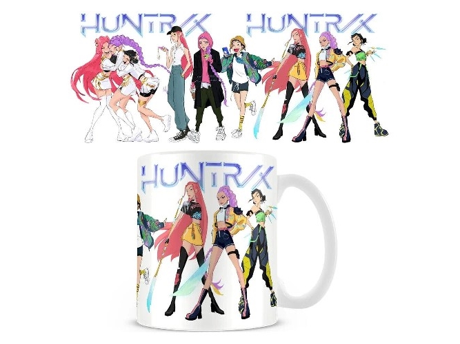 Kids Euroswan Keraminis Puodelis 325 Ml K-Pop Demonų Medžiotojai Huntrix