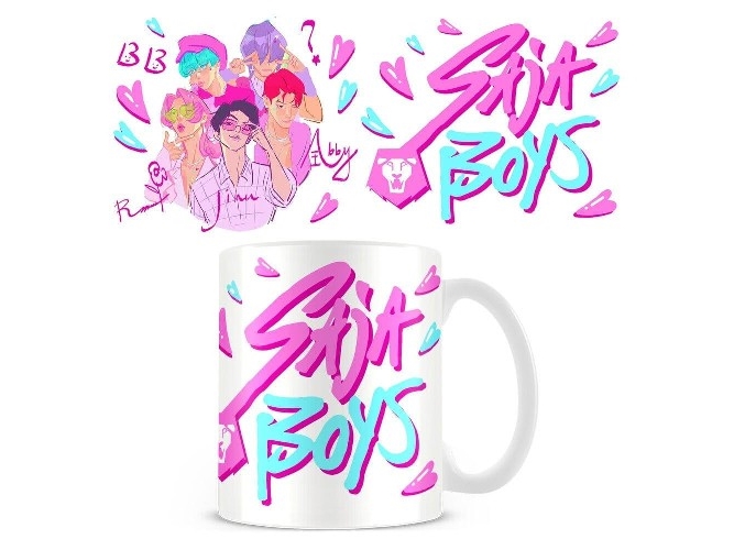 Børn Euroswan Puodelis Keramik 325Ml K-Pop Demon Hunters Saja Boys