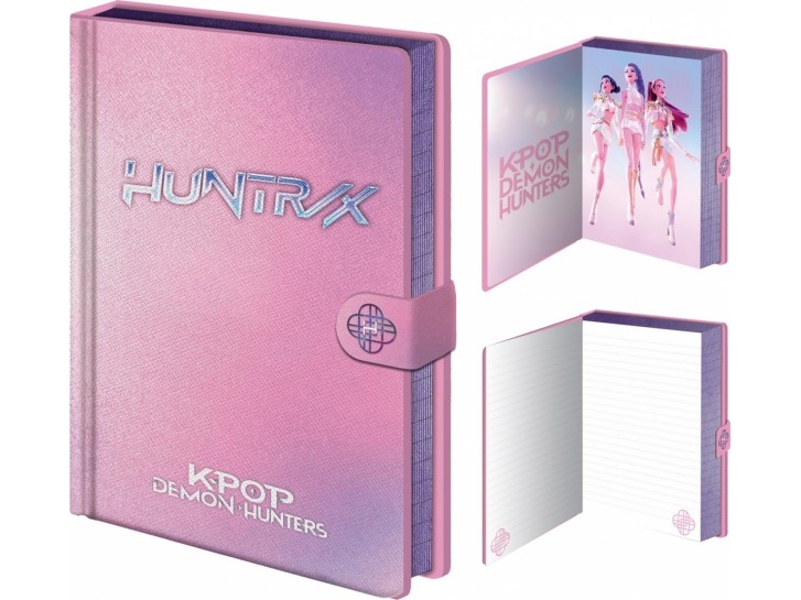 Anteckningsbok med dragkedja A5 K-POP Demon Hunters | Skola & Hobby - Festdekorera - Klistermärken | GameStuff