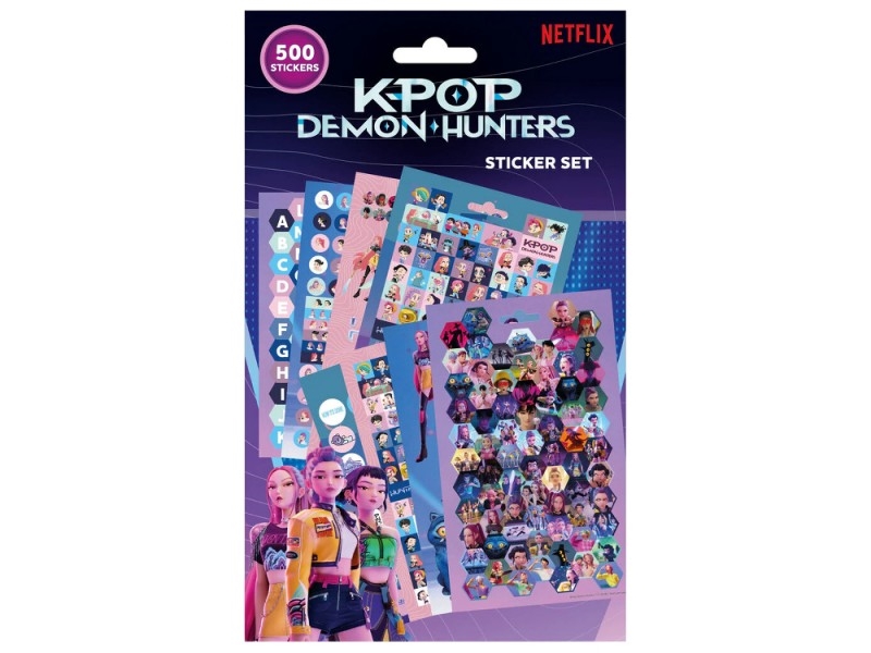 Barn Euroswan klistermärken 500 bitar k-pop demon hunters | Skola & Hobby - Festdekorera - Klistermärken | GameStuff