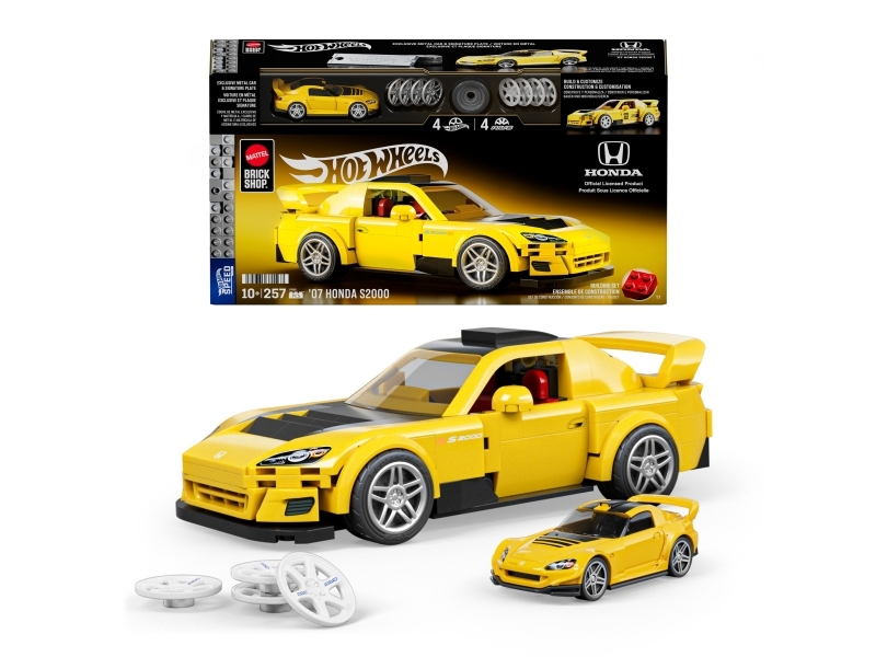 Hot Wheels Brick Shop Speed Series Honda S2000 | Leksaker - Figurer & Dockor | GameStuff