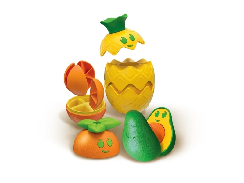 Baby Clementoni - Think And Play - Frugtsæt - Aktivitetslegetøj