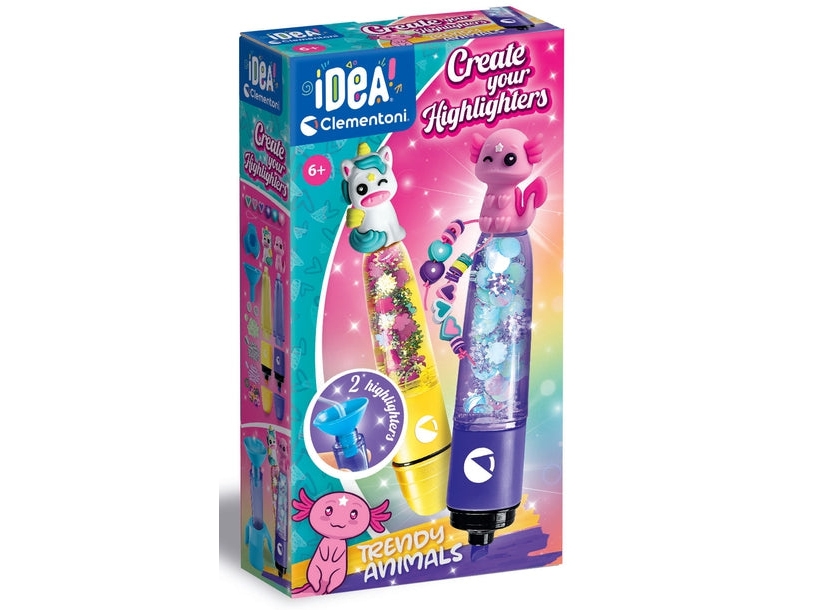 Clementoni Lille overstregningstusch Trendy Animals (I-18167)