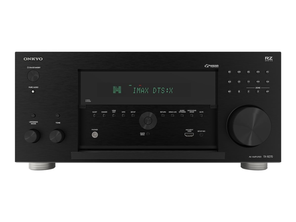 ONKYO 115968, 140 W, 7.2.4 kanavaa, Surround, Riviliittimen kiinnikkeet, Langallinen & langaton, RCA