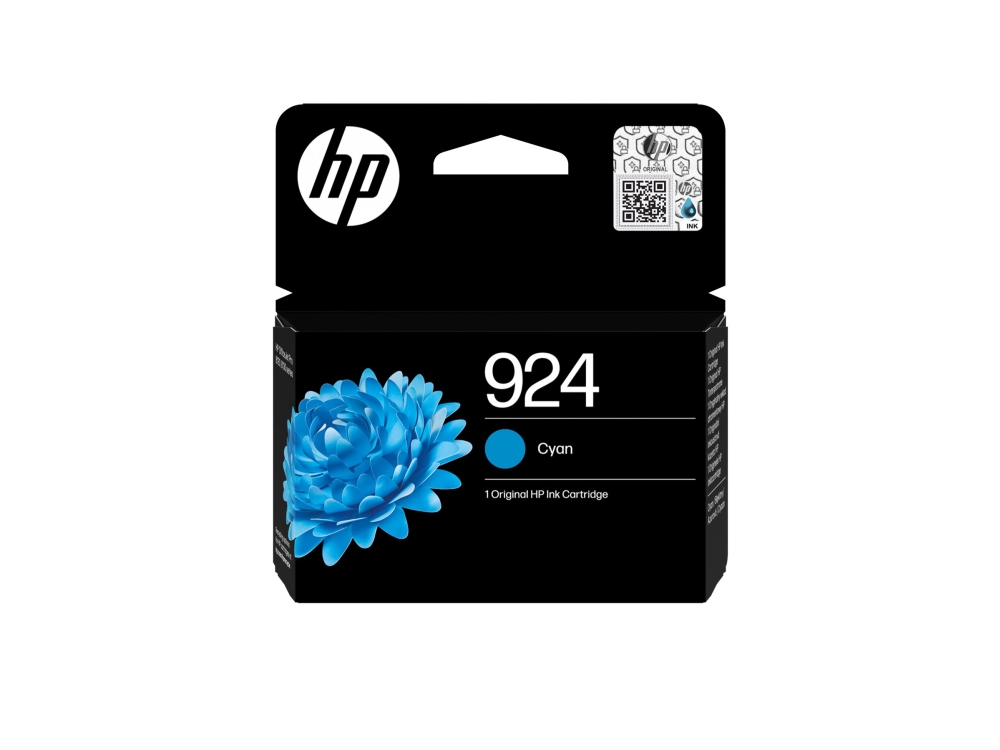 Hp 924 - Cyan - Original - Officejet - Blækpatron