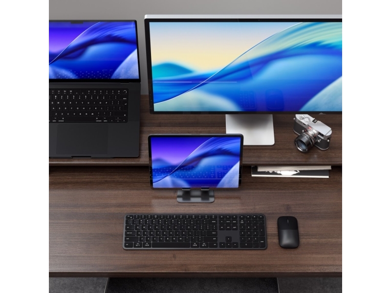 Satechi Ex3 Slim Funk-Tastatur - Us-Englisch Layout - Space Black