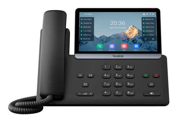 Yealink -Sip-T77u, Ip Telefon, Sort, Kabelforbundet Og Trådløst Håndsæt, Skrivebord, 1000 Entries, Knapper