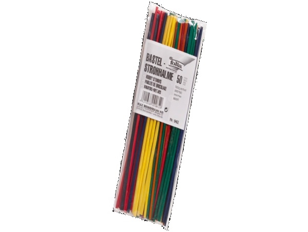 Folia 0962, Flerfarvet, 220 mm, Plastpose med indsatskort, 50 stk