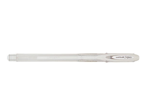 Uni-Ball Signo , Kuglepen, Hvid, Hvid, Plast, 1 Mm, 0,7 Mm