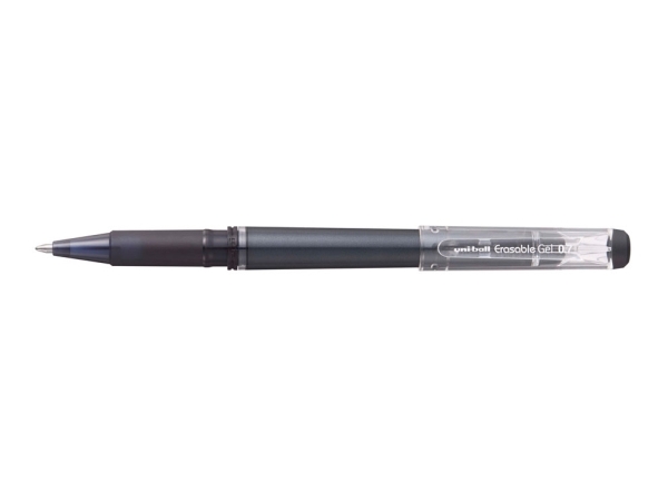 Uni-Ball Pin Uf-222-07, Lukket Gelepen, Sort, Sort, 0,7 Mm, 1 Stk