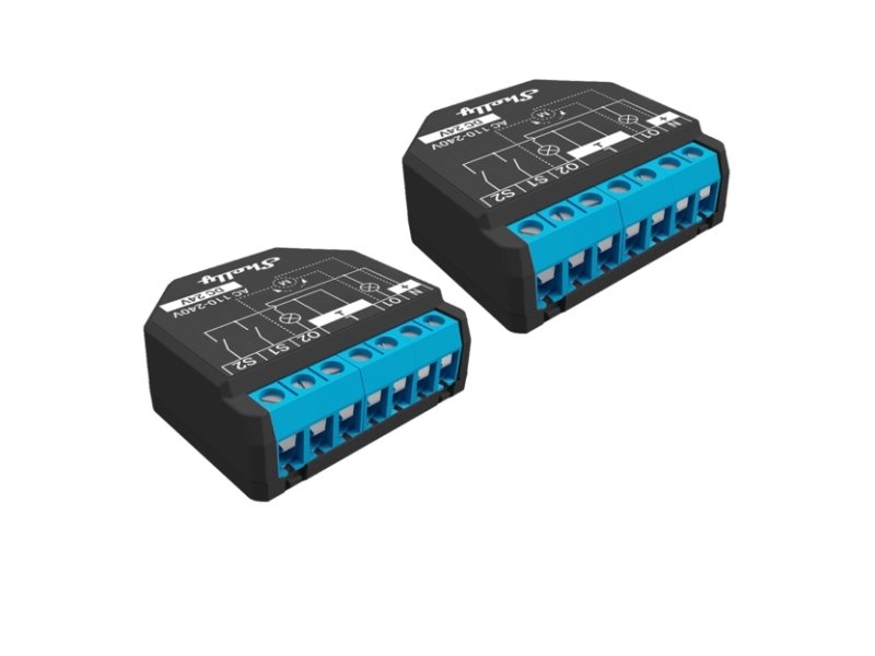 Shelly Plus 2PM (Dual pack)