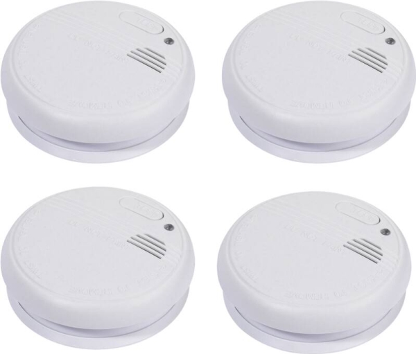Vivanco Vvacsmokalar4pc, Trådløs, Hvid, Hjem, Kontor, 85 Db, Overflademonteret, Batteri