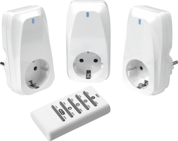 Vivanco VVELSTRSCH4USWK, inomhus, Vit, Hem, 1150 W, Typ F, 75 mm | Datortillbehör - Nätverk - HomePlug/Powerline | GameStuff
