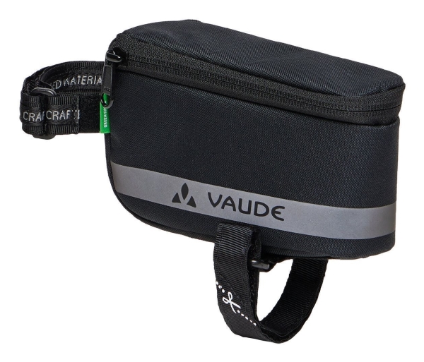 Vaude Top Tube Bag, Ramme, Cykeltaske, Polyester, Polyurethan, Sort, 160 Mm, 60 Mm