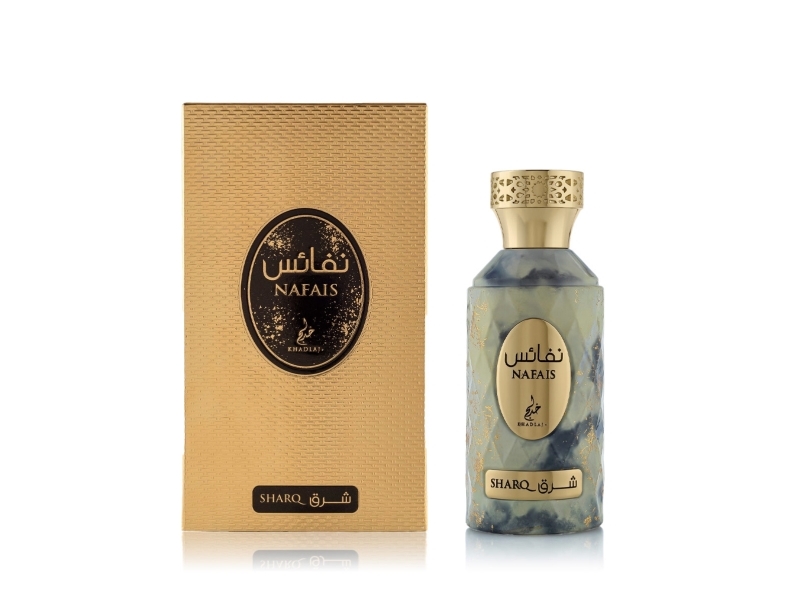 Nafais Sharq 100Ml Khadlaj Perfume For Women - Pear Gardenia Amber Eau De Parfum