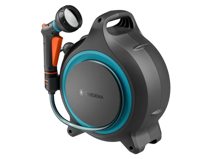 Gardena Transportabel slangeboks MoveMatic 12,5 m | Trädgården - Bevattning av trädgårdar - Trädgårdsslangar | GameStuff