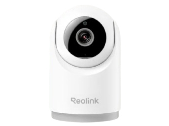 Reolink E331, Ip-Sikkerhedskamera, Indendørs, Trådløs, Amazon Alexa & Google Assistant, Loft/Skrivebord, Sort, Hvid
