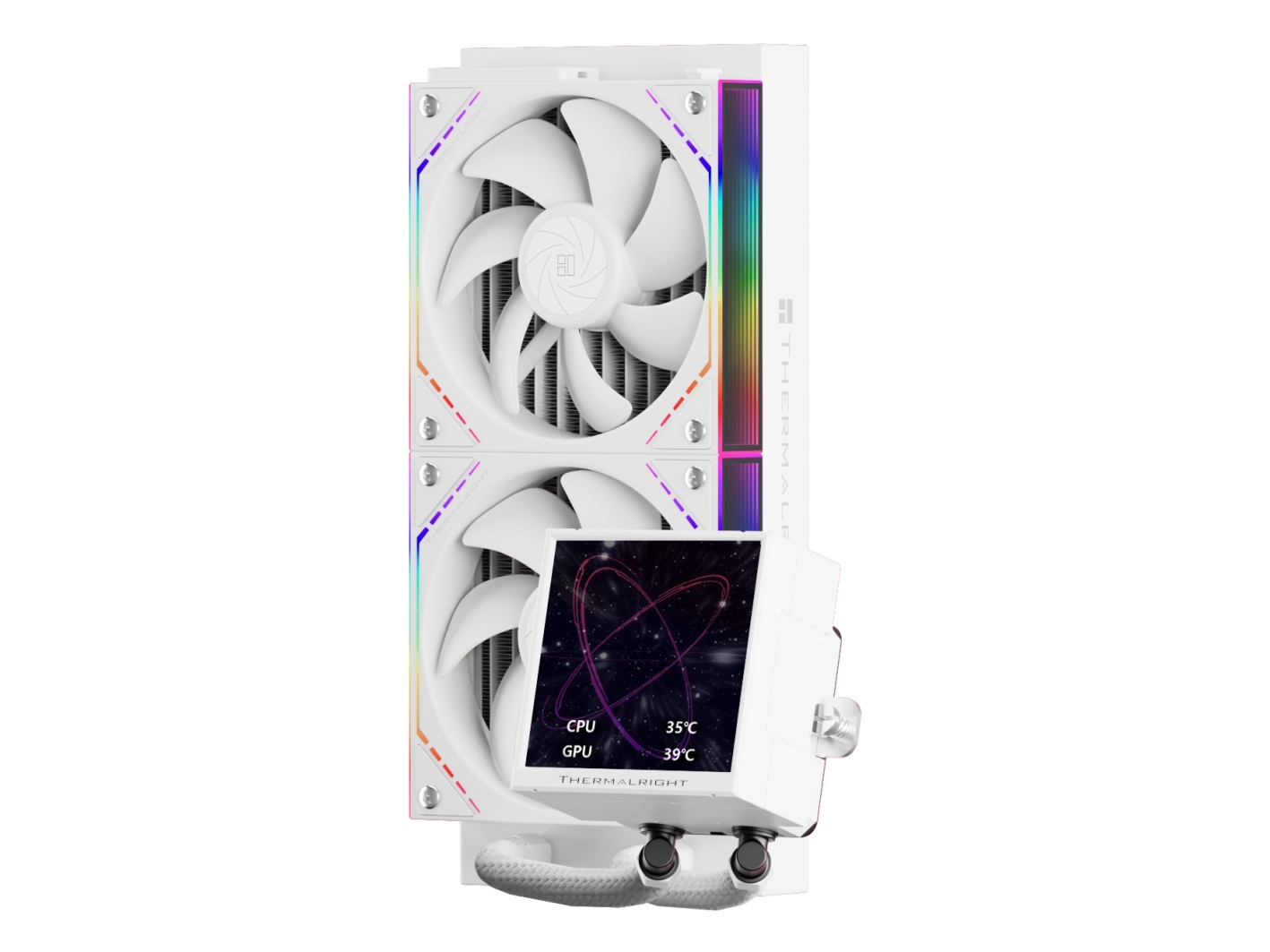 Thermalright Peerless Vision 240 Argb, All-In-One-Flüssigkeitskühler, 12 Cm, Weiß