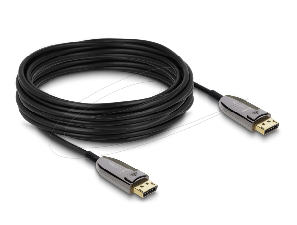 Delock Active Optical Cable Displayport 2.1 8K 60 Hz 40 Gbps 10 M, 1 Stk
