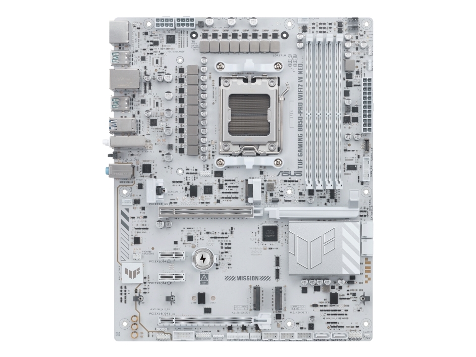 Asus Tuf Gaming B850-Pro Wifi7 W Neo, Amd, Socket Am5, Amd Ryzen 9000 Series, Amd Ryzen 8000 Series, Amd Ryzen 7000 Series, Ddr5-Sdram, 256 Gb, Dimm