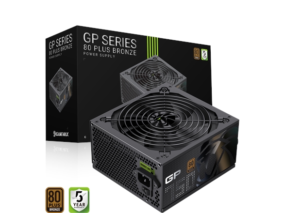 Gamemax | Psu | Gp 750B | 750W | Bronze | Non-Modular