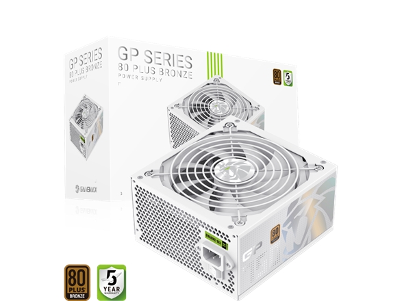 Gamemax Psu | Gp 750B Wh | 750 W | Bronze | Baltas | Non-Modular