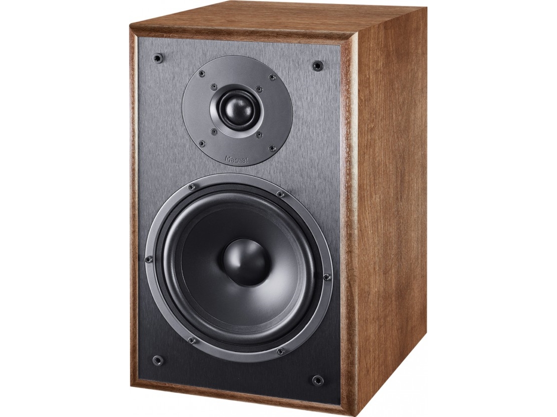 Magnat Monitor S30, 2-vejs, Ledningsført, 100 W, 34 - 38000 Hz, 8 ohm (O), Sort, Valnød