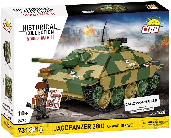 Cobi Blocks Jagdpanzer 38t Brave 731 pcs.