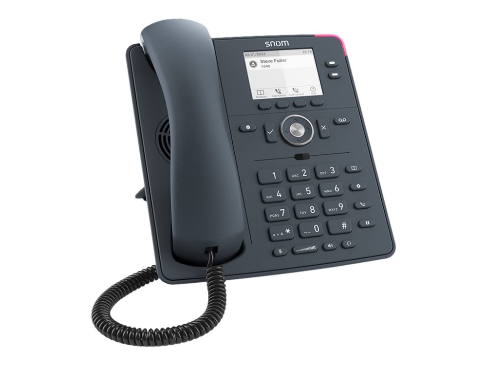 Snom D140, IP Phone, Harmaa, Johdollinen puhelin, Pöytä/Seinä, Linux, 2 linjat