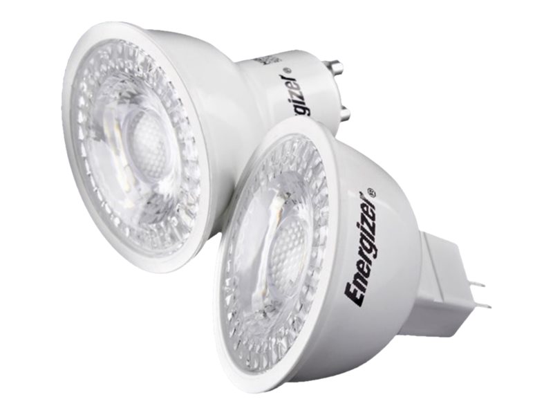 Energizer - LED-spot lyspære - form: MR16 - GU10 - 5 W (tilsvarende 50 W) - klasse F - 4000 K