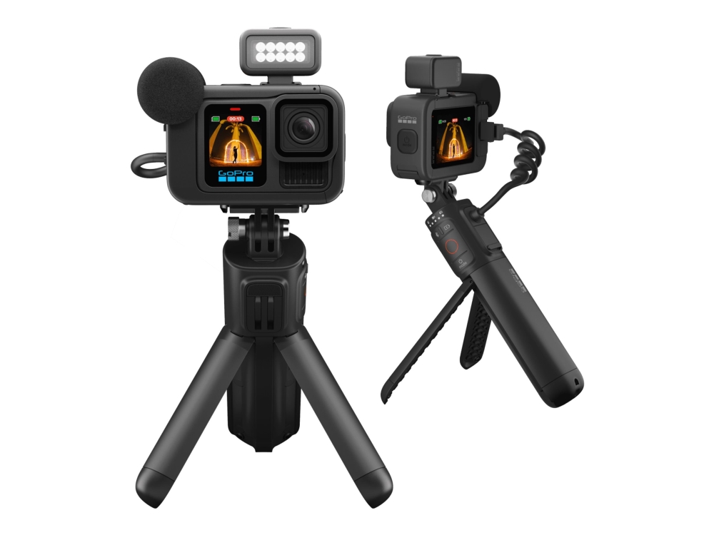 GoPro HERO13 Black - Creator Edition - action-kamera - 5.3K / 60 fps - 27.6 MP - Wi-Fi, Bluetooth 5.3 LE op til 10 m