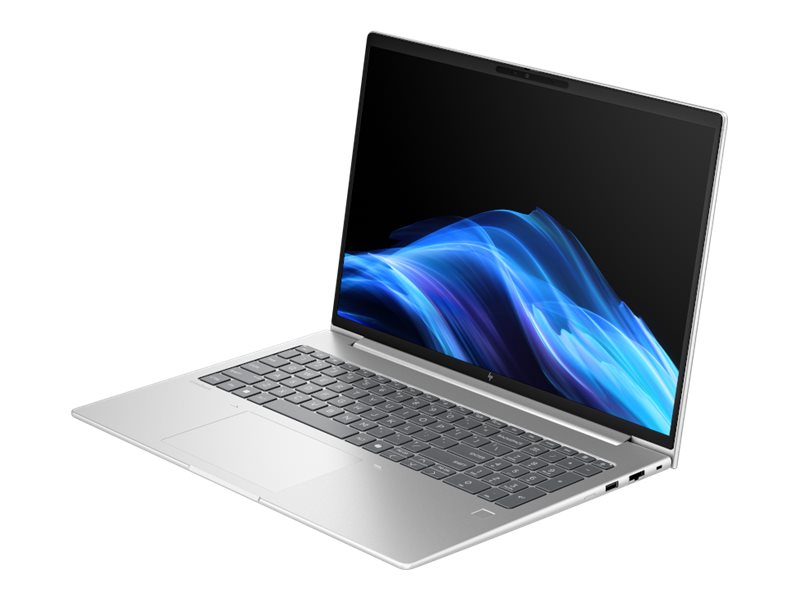 HP EliteBook 6 G1ah Notebook - AMD Ryzen 5 - 220 / op til 4.9 GHz - Win 11 Pro - Radeon 740M - 16 GB RAM - 512 GB SSD NVMe - 16 IPS 1920 x 1200 - Ethernet - Wi-Fi 7, Bluetooth - geddesølv - kbd: Intl. engelsk - med HP Carbon Neutral Computing Services - To the Door Service for Notebooks