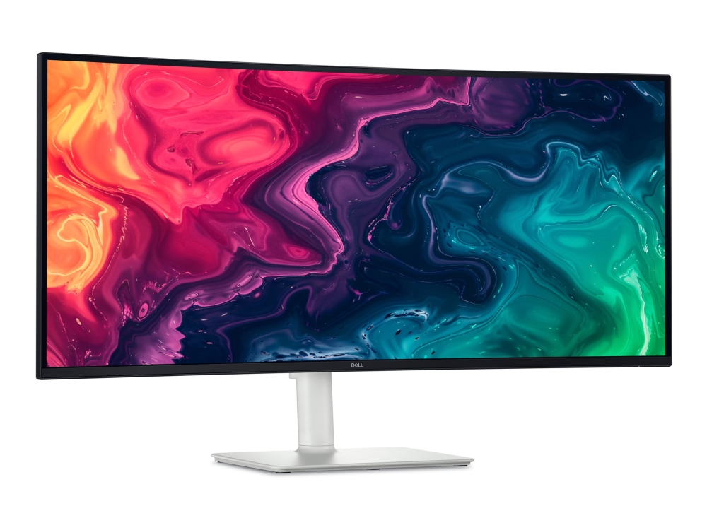 Dell Plus S3425dw - Led-Skærm - Kurvet - 34" - 3440 X 1440 Uwqhd @ 120 Hz - Va - 300 Cd/M² - 3000:1 - 1 Ms - 2Xhdmi, Usb-C - Højtalere