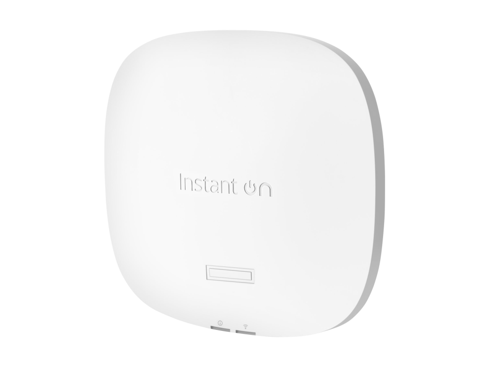 HPE Networking Instant On AP25 (RW) - Trådløs forbindelse - Wi-Fi 6 - Bluetooth - 2.4 GHz, 5 GHz - cloud-administreret - BTO - væg/loftsmonterbar