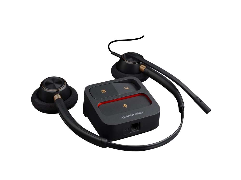 Hp Poly Encorepro 520 Binaural Headset +Quick Disconnect (89434-02)