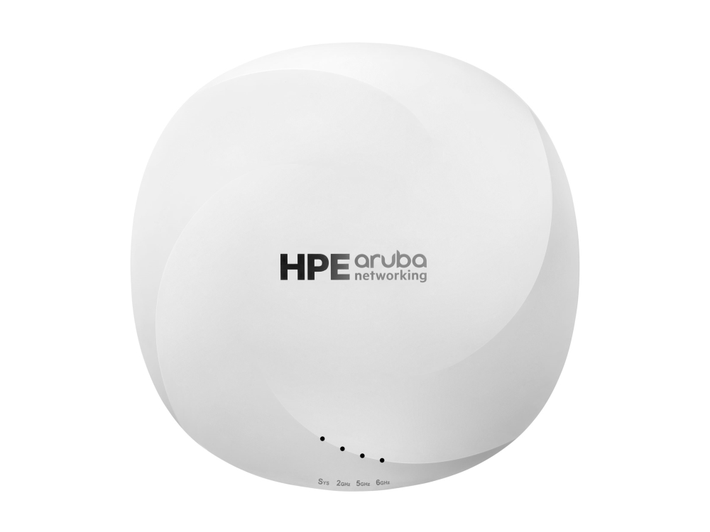 HPE Aruba AP-615 (RW) - Kampus - trådløs forbindelse - 802.11a/b/g/n/ac/ax (Wi-Fi 6E) - 2,4 GHz, 5 GHz, 6 GHz