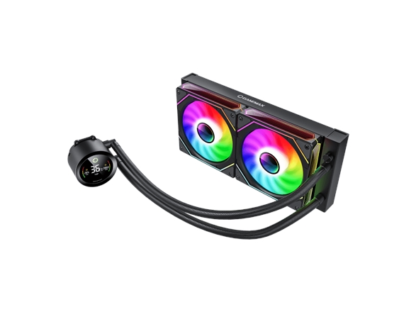 Gamemax | Cpu Liquid Cooler | Iceburg 240 Digital | Juodas