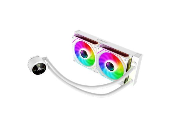 Gamemax | Cpu Liquid Cooler | Iceburg 240 Digital | Baltas