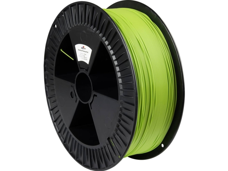 Spectrum Filaments 80126 Pla Premium Filament Pla Kunststoff Hohe Zugfestigkeit 1,75 Mm 2000 G Lime Green, Grün 1 Stück