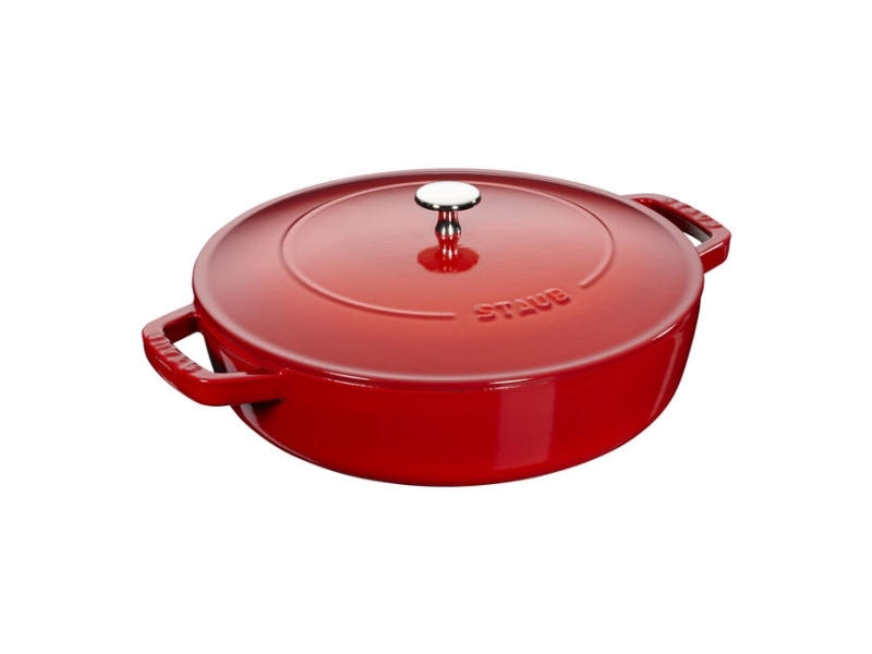 Staub 302593, 3,7 l, Svart, Gjutjärn, Emalj, Gjutjärn, 260 ° C | Vitvaror - Vitvaror tillbehör - Ugnstillbehör | GameStuff