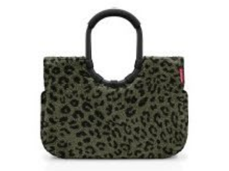 Reisenthel Loopshopper L, Mulepose, Sort, Brun, Aluminium, Mønster, Prikkemønster, 25 L