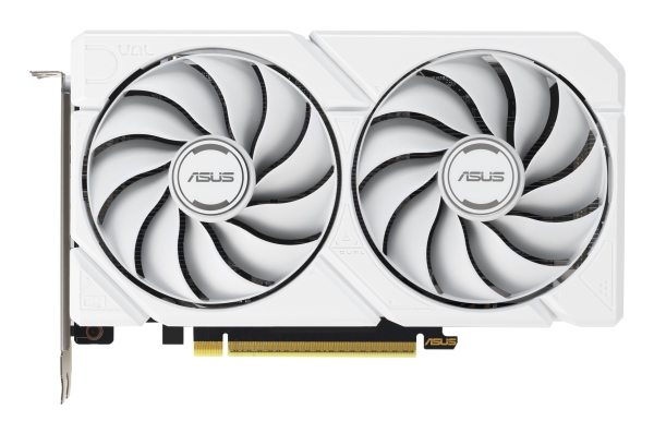 ASUS Radeon RX 9060 XT DUAL White - 16GB GDDR6 RAM - Grafikkort