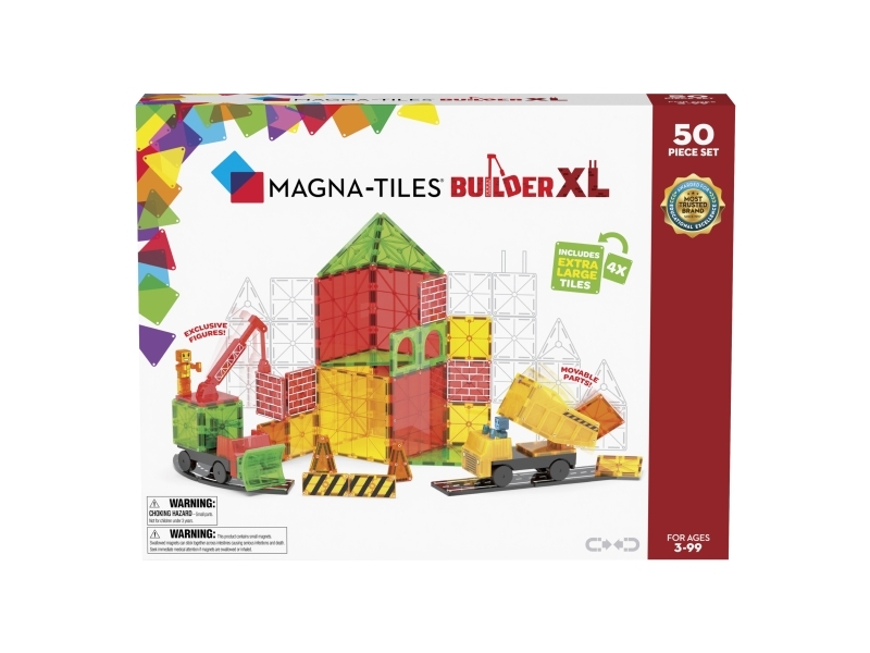 Magna-Tiles Byggepladssæt Xl 50 Stk